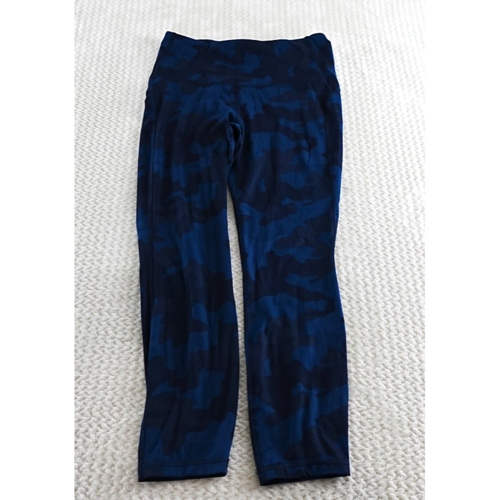 All In Motion Leggings size M blue camo workout activewear